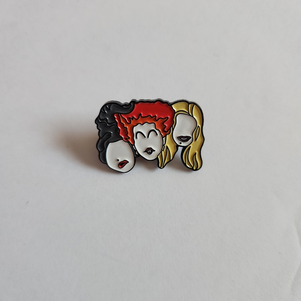 Hocus Pocus sisters enamel pin